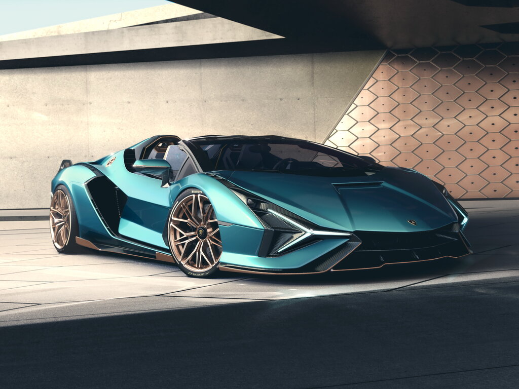 Lamborghini Sian 1 поколение, открытый кузов, гибрид (2020 -  н.в.)